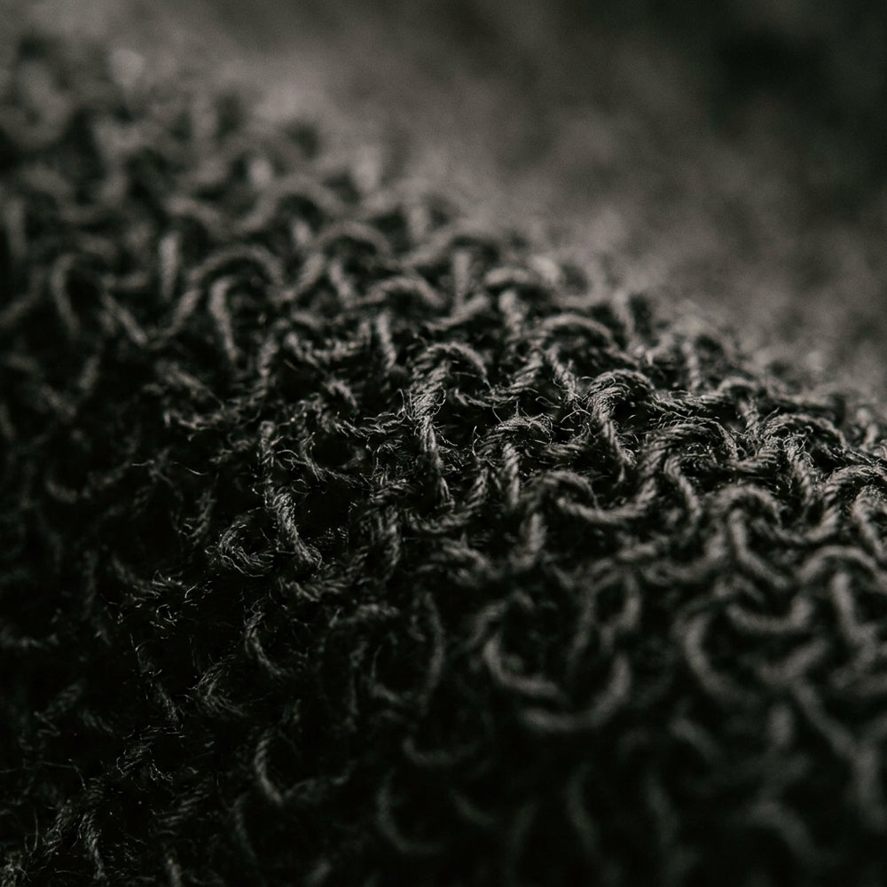 Close-up of heavyweight cotton fabric